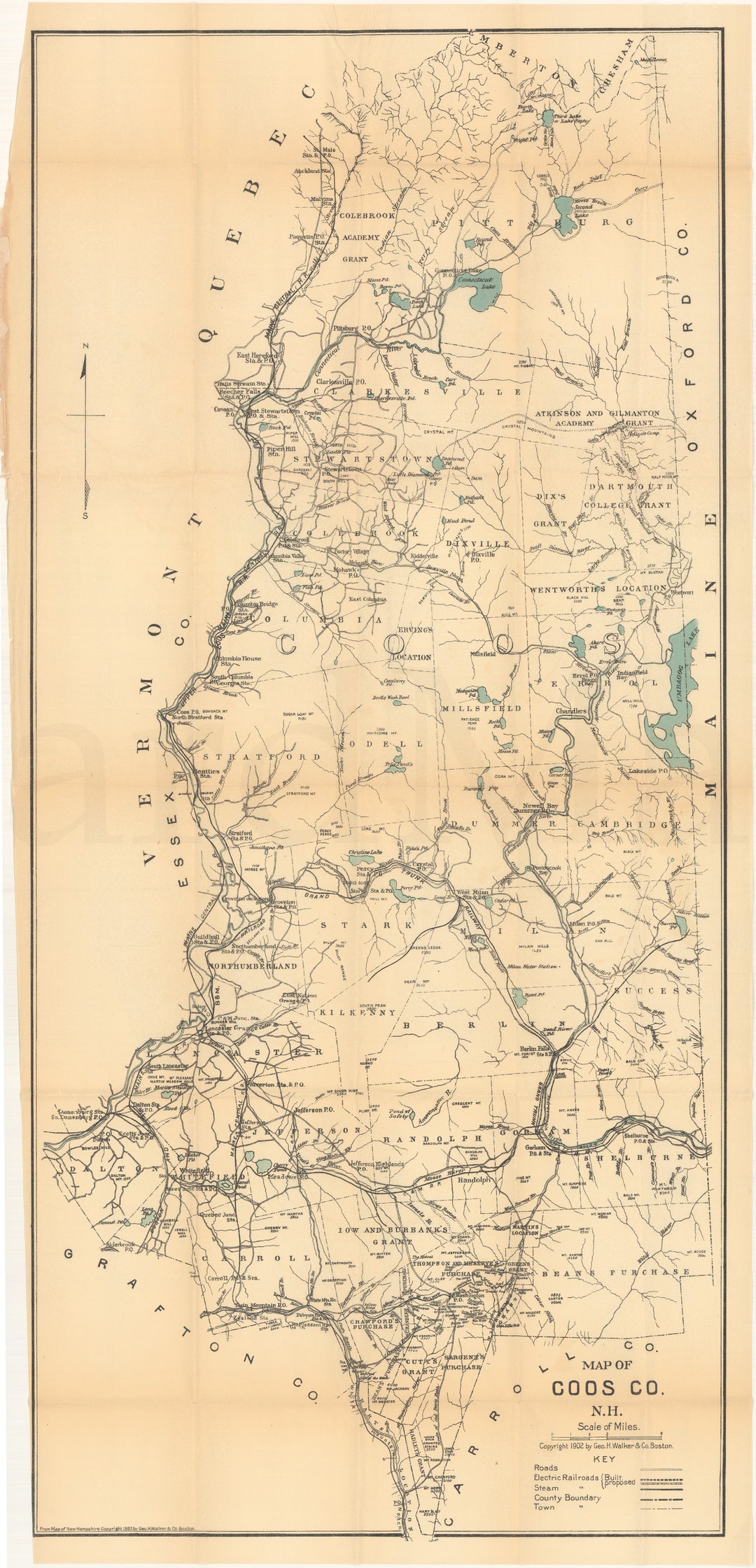 Coos County, New Hampshire 1902