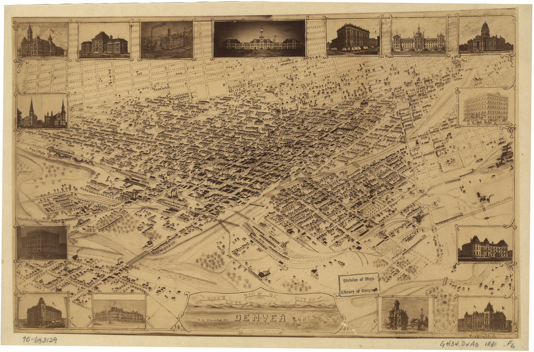 Denver, Colorado 1881