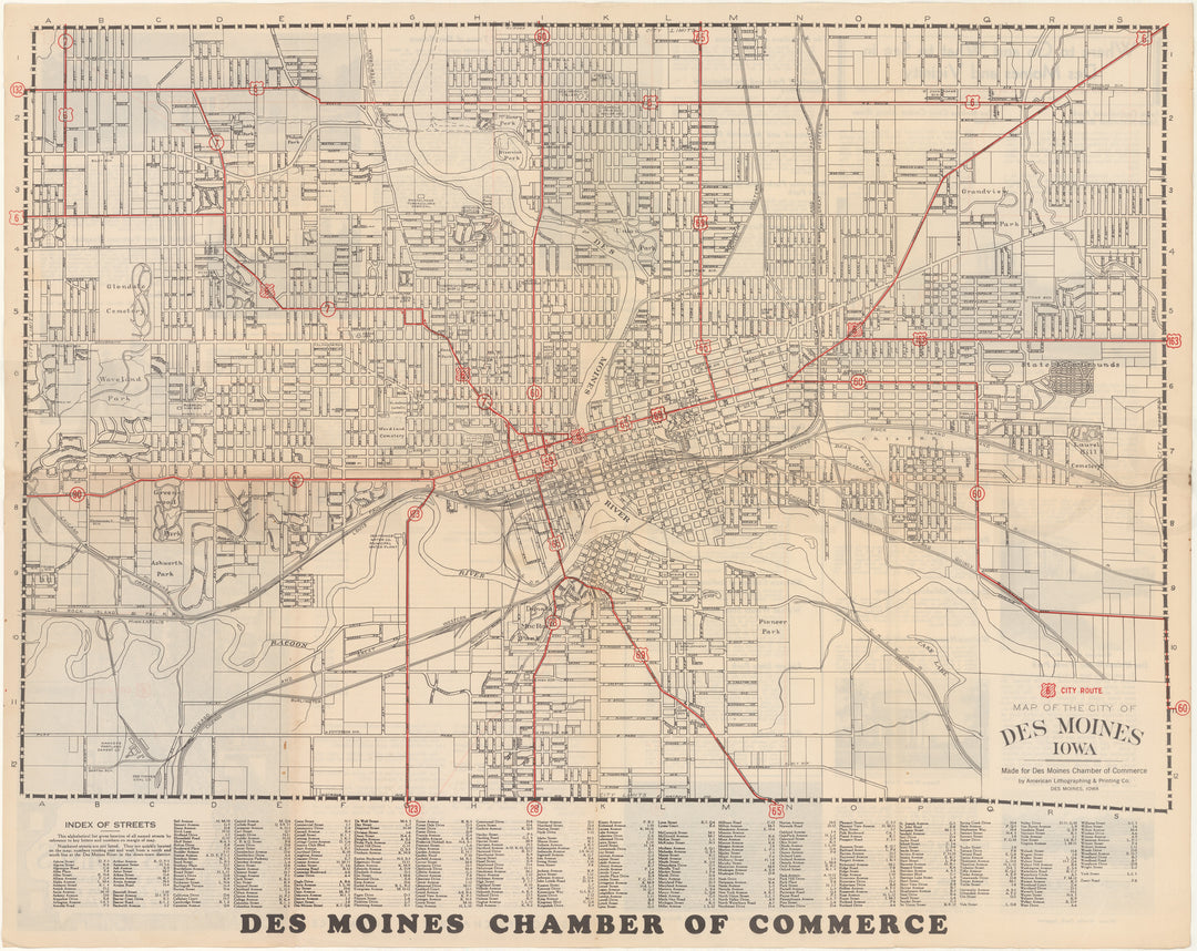 Des Moines, Iowa (Chamber of Commerce)