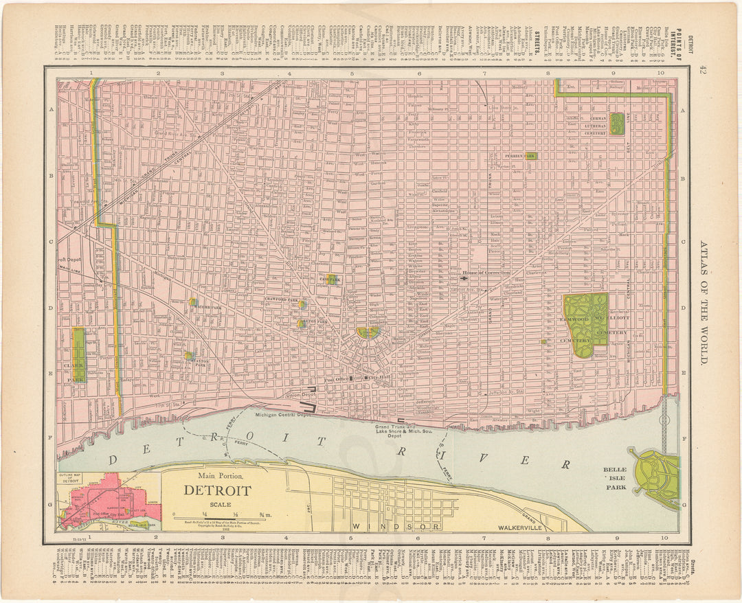 Detroit, Michigan 1916