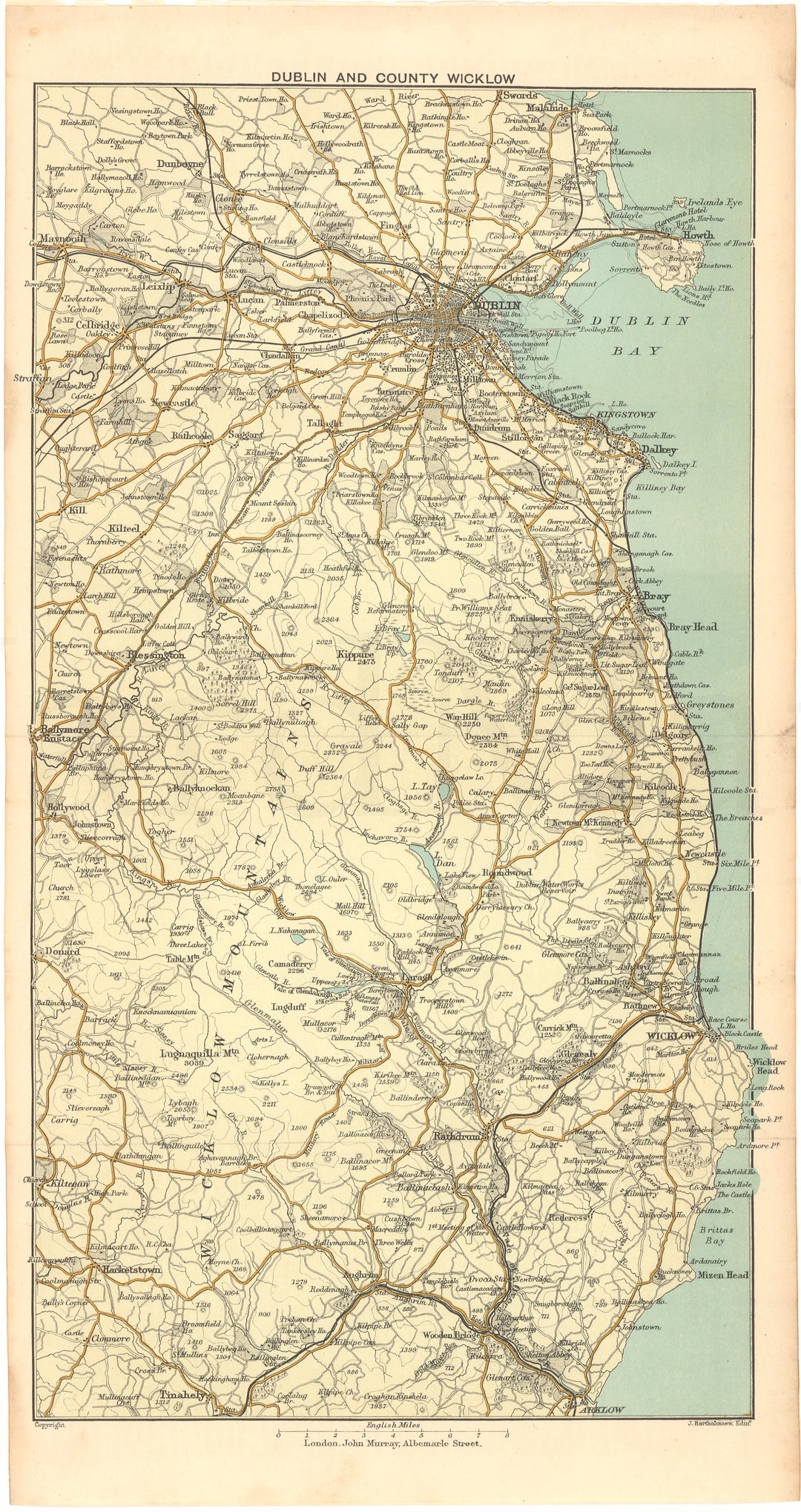 Dublin and County Wicklow, Ireland 1902