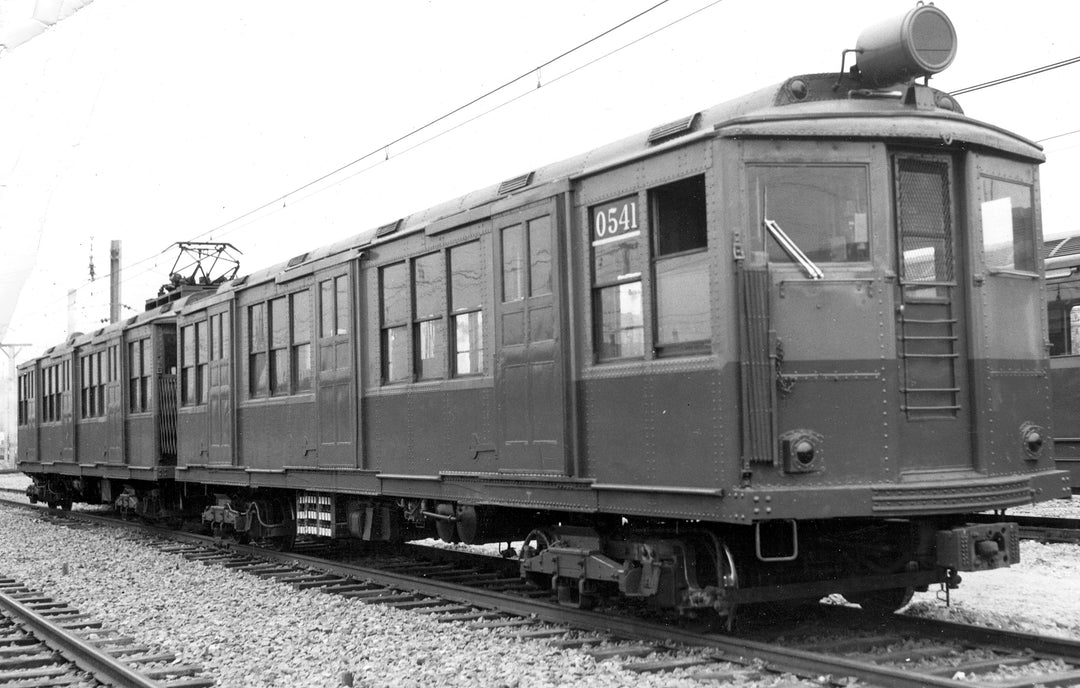 East Boston Tunnel Line Type 2 Cars Circa 1951