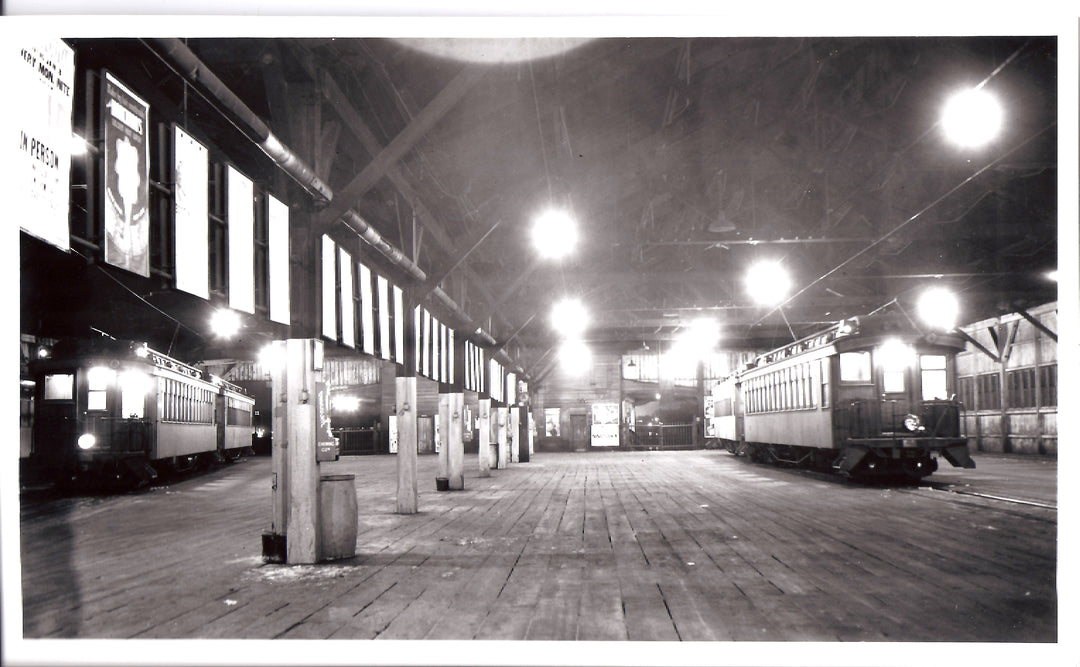 BRB&L East Boston Train Sheds, Massachusetts Circa 1940