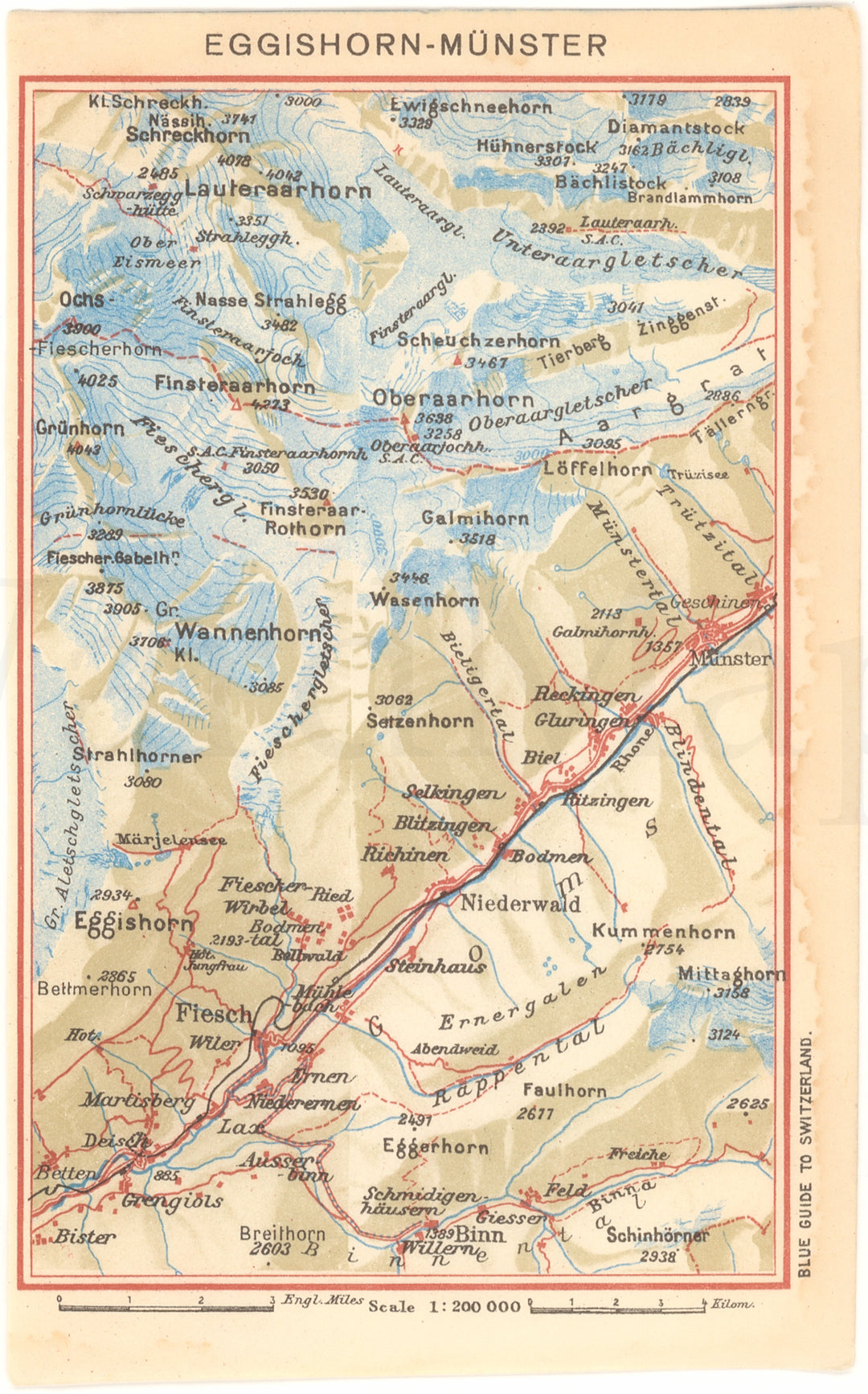 Eggishorn - Munster Region, Switzerland 1948