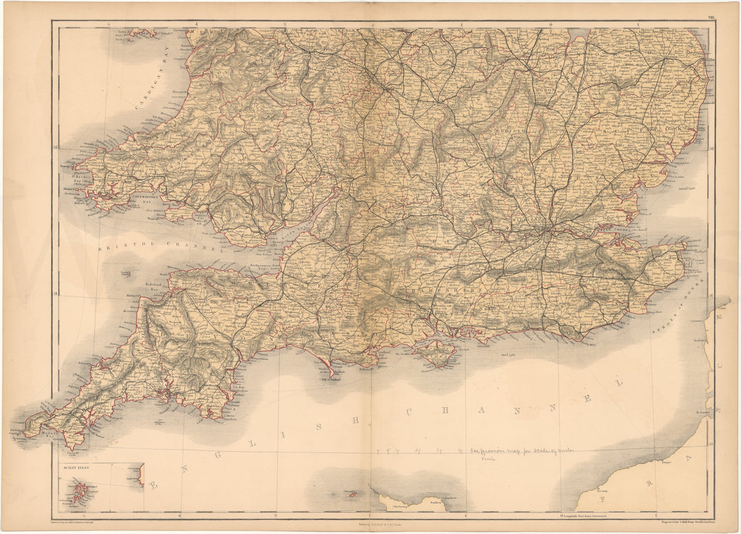 England and Wales 1857: Southern Part