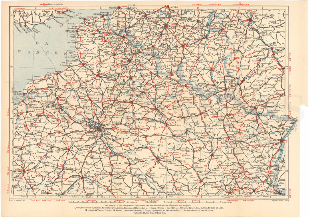 Northeastern France 1937