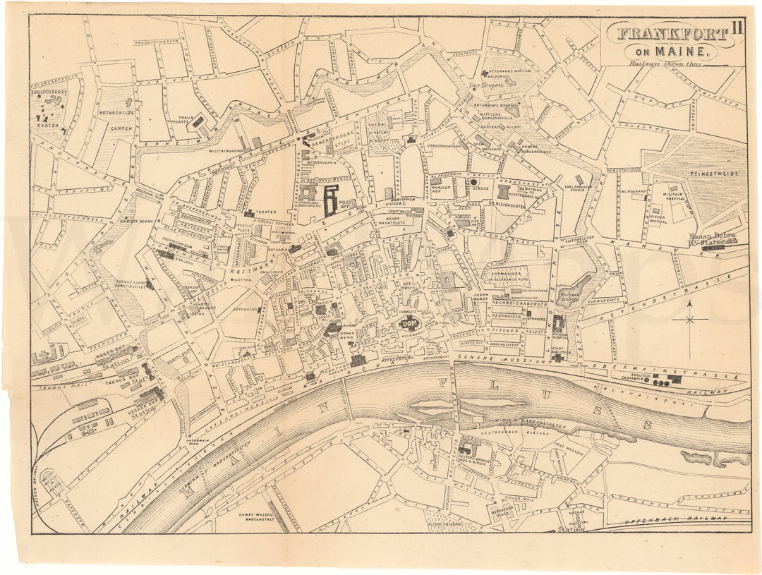 Frankfurt am Main, Germany 1874