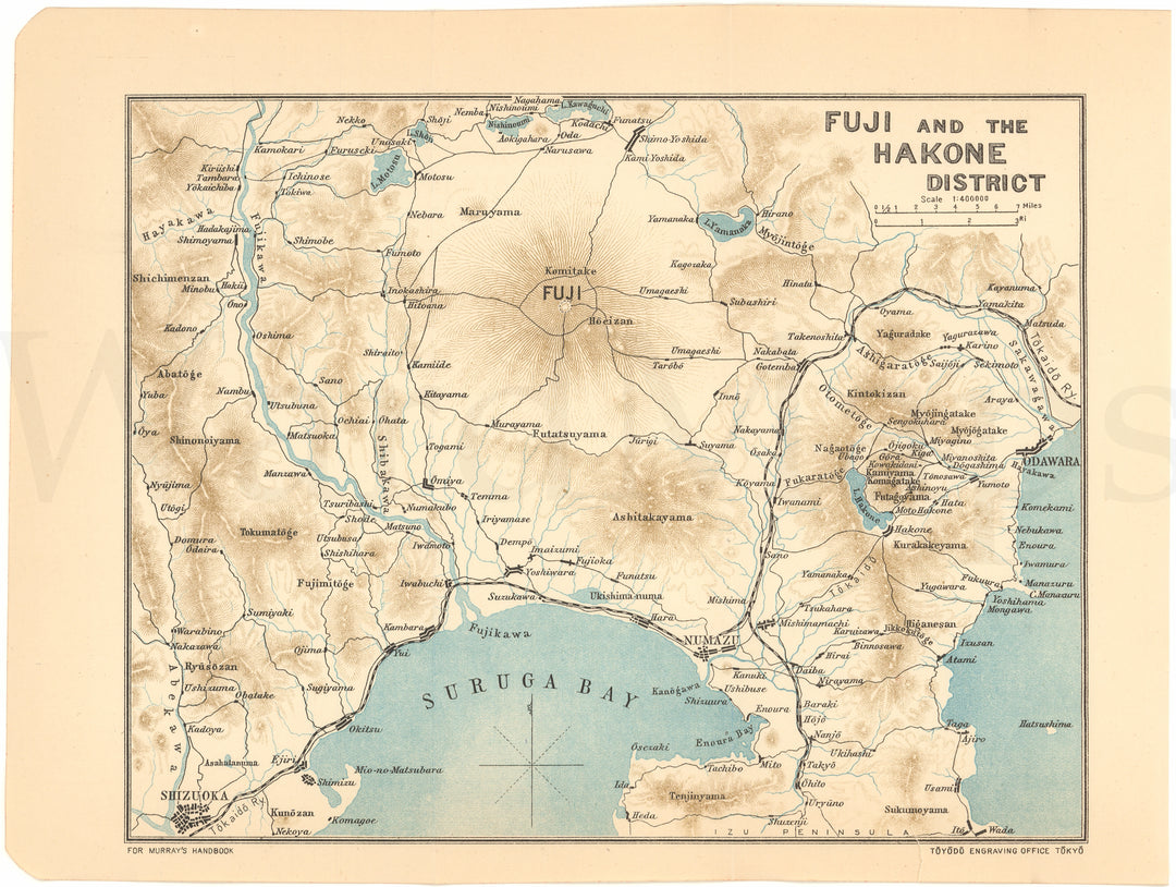 Hakone and Mount Fuji Regions, Japan 1907