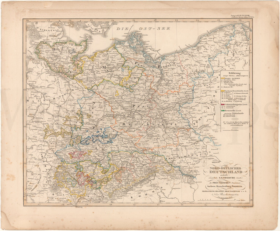 Northeast Germany 1843