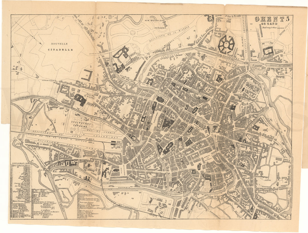 Ghent, Belgium 1874