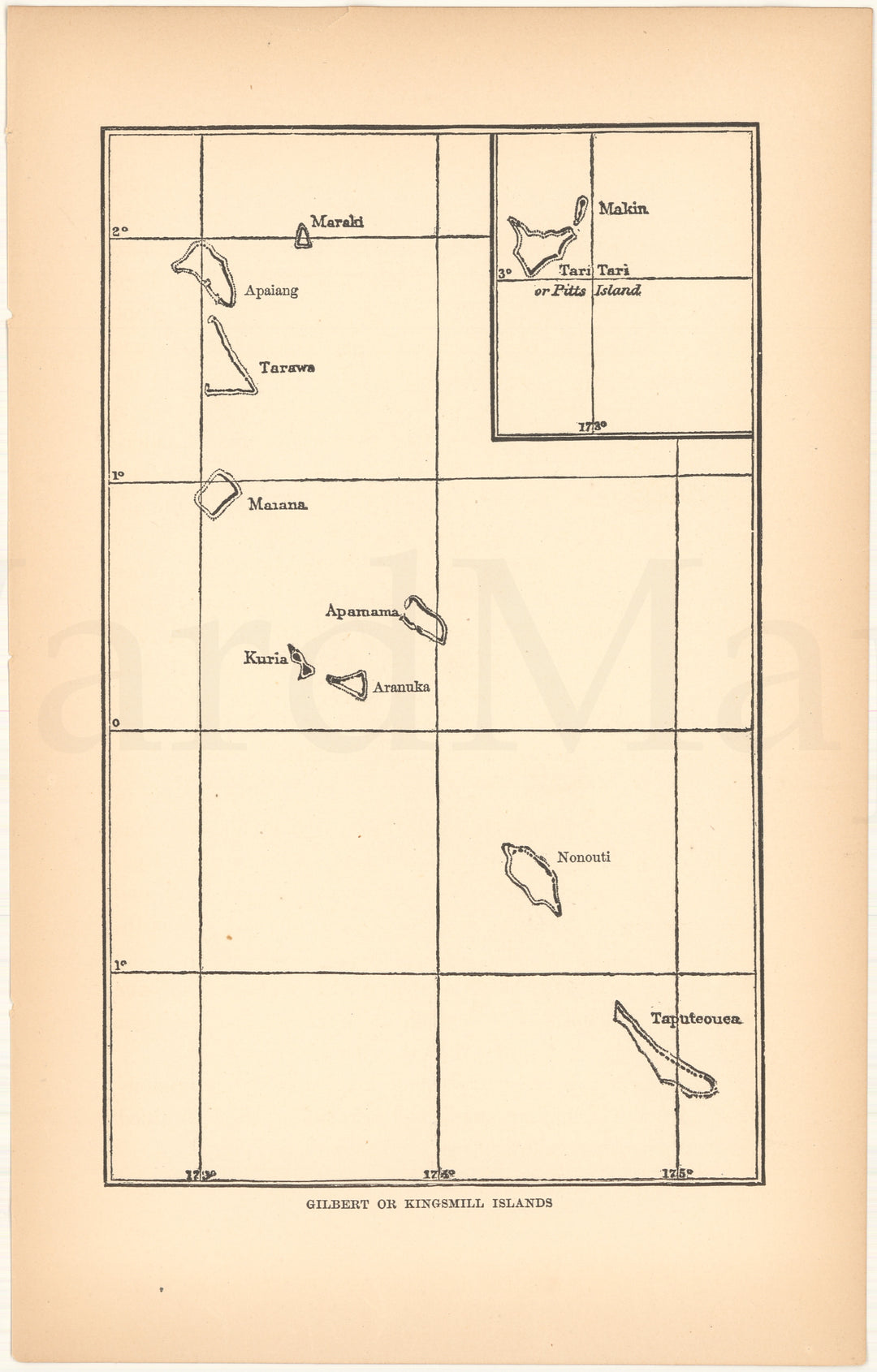 Gilbert or Kingsmill Islands (Kiribati) 1879