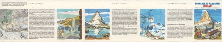 Gornergrat Panorama, Zermatt, Switzerland 1983