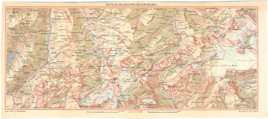 Gsteig - Wildhorn - Wildstrubel Region, Switzerland 1948