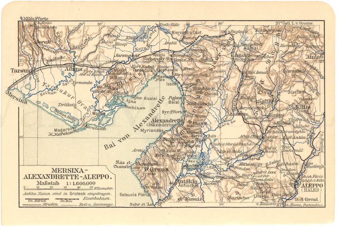 Gulf of Alexandretta, Turkey 1913