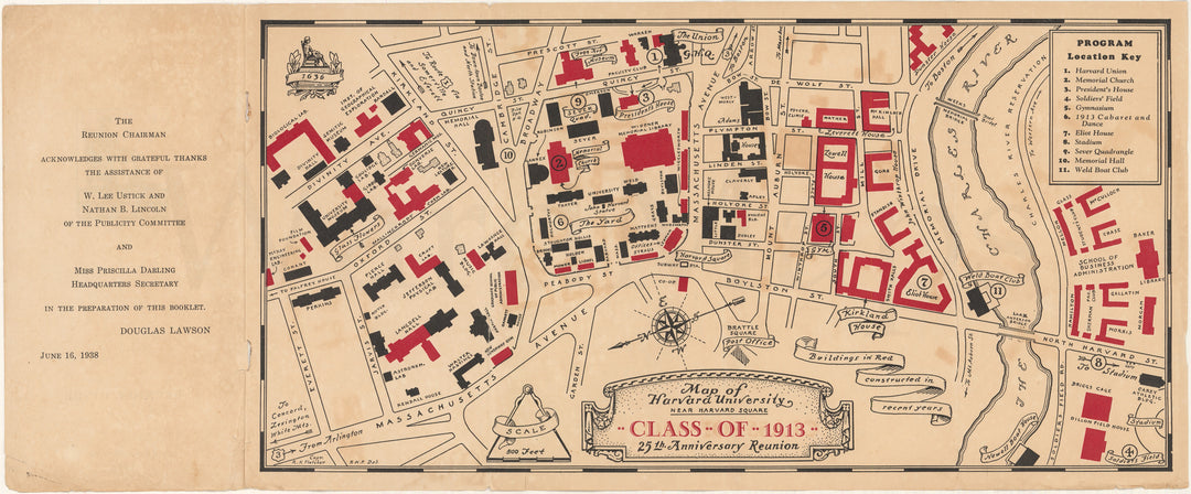 Harvard University, Cambridge, Massachusetts 1938