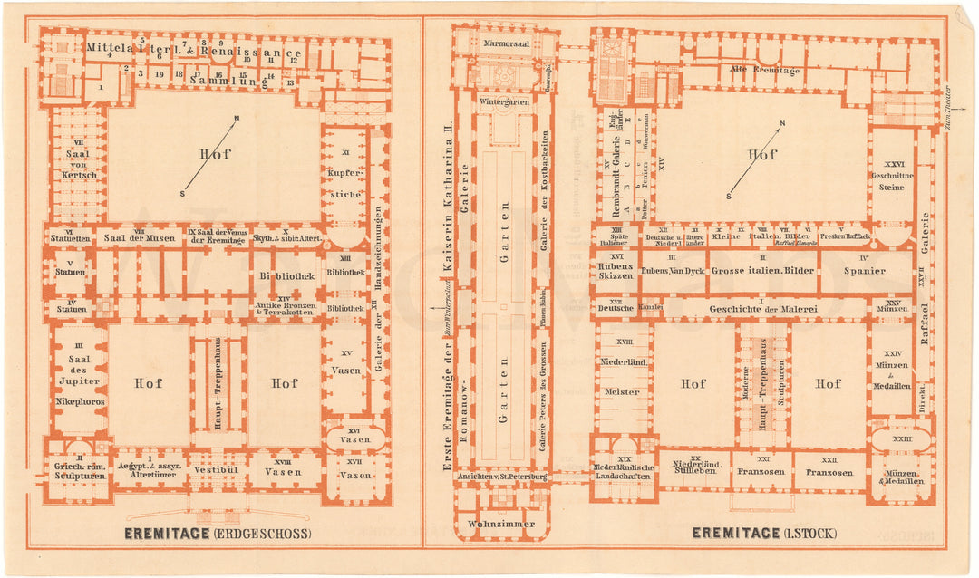 Saint Petersburg, Russia 1904: The Hermitage