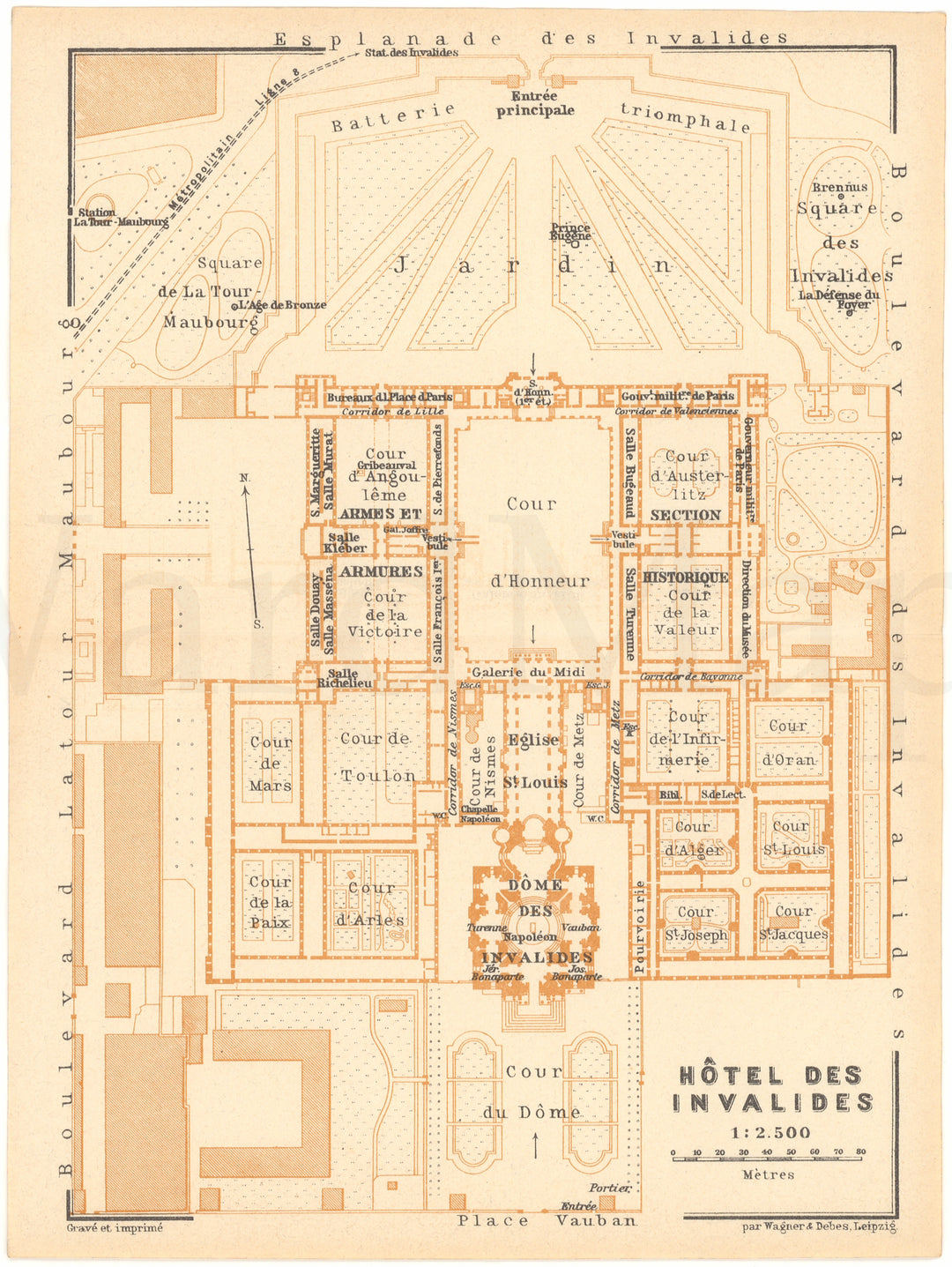 Paris, France 1937: Hotel des Invalides
