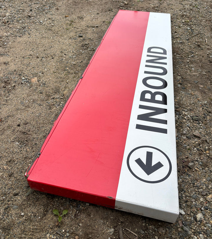 Decommission MBTA Sign: Quincy Adams Station <- INBOUND