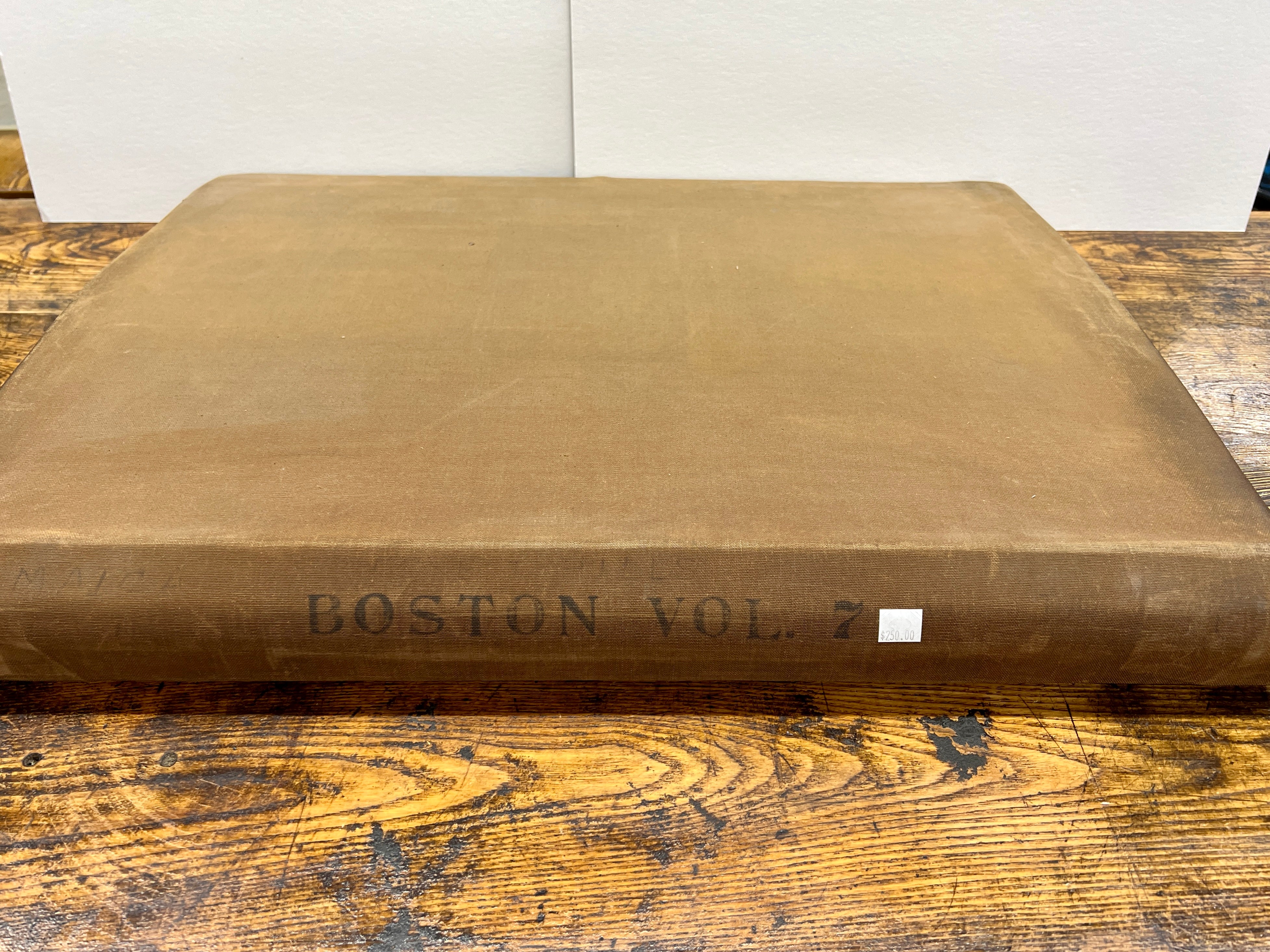 Boston, Massachusetts Vol. 7 1928/1955 Sanborn Fire Insurance Co. Atlas (J.P., Roslindale, W. Roxbury)