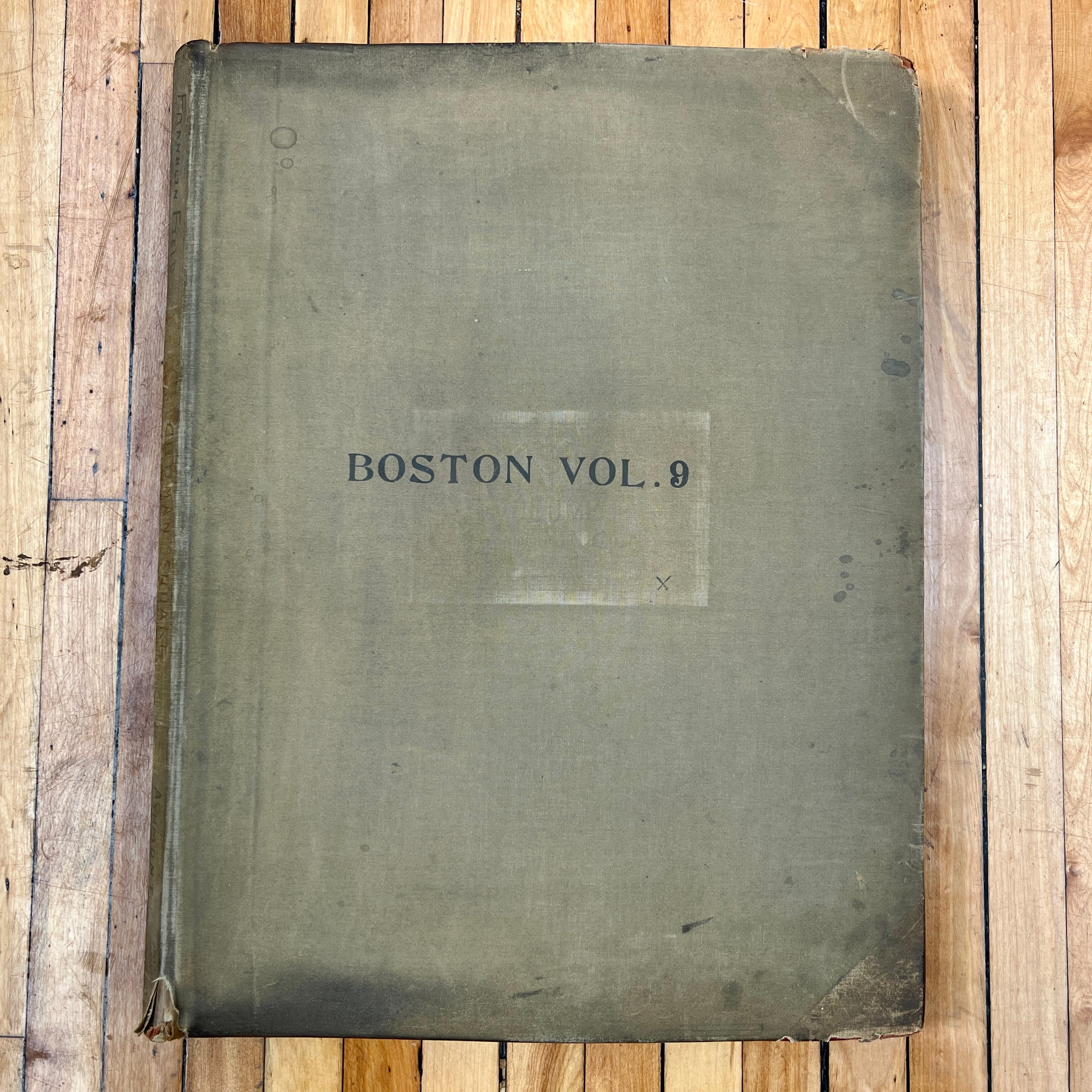 Boston, Massachusetts Vol. 9 1931/1955 Sanborn Fire Insurance Co. Atlas (Dorchester)