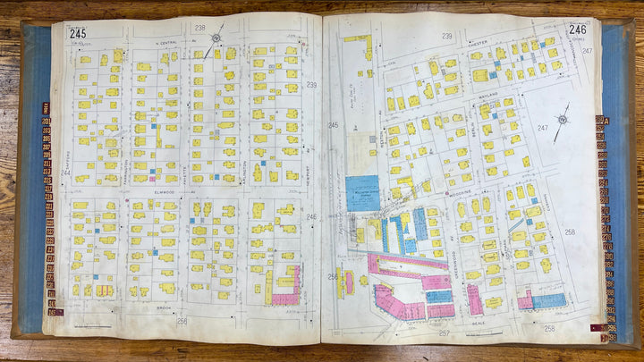 Quincy, Massachusetts Vol. 2 1930/1945 Sanborn Fire Insurance Co. Atlas
