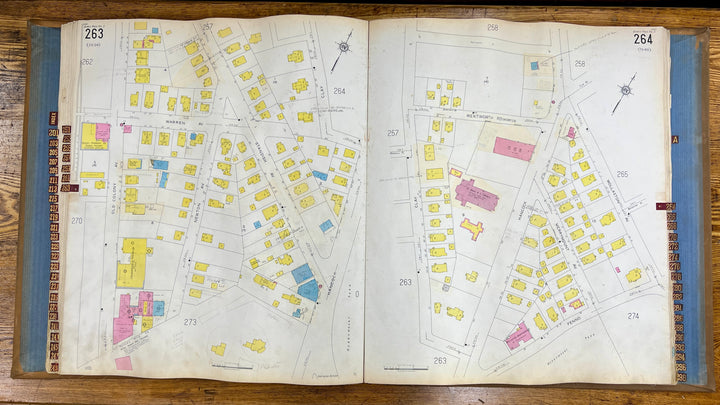 Quincy, Massachusetts Vol. 2 1930/1945 Sanborn Fire Insurance Co. Atlas