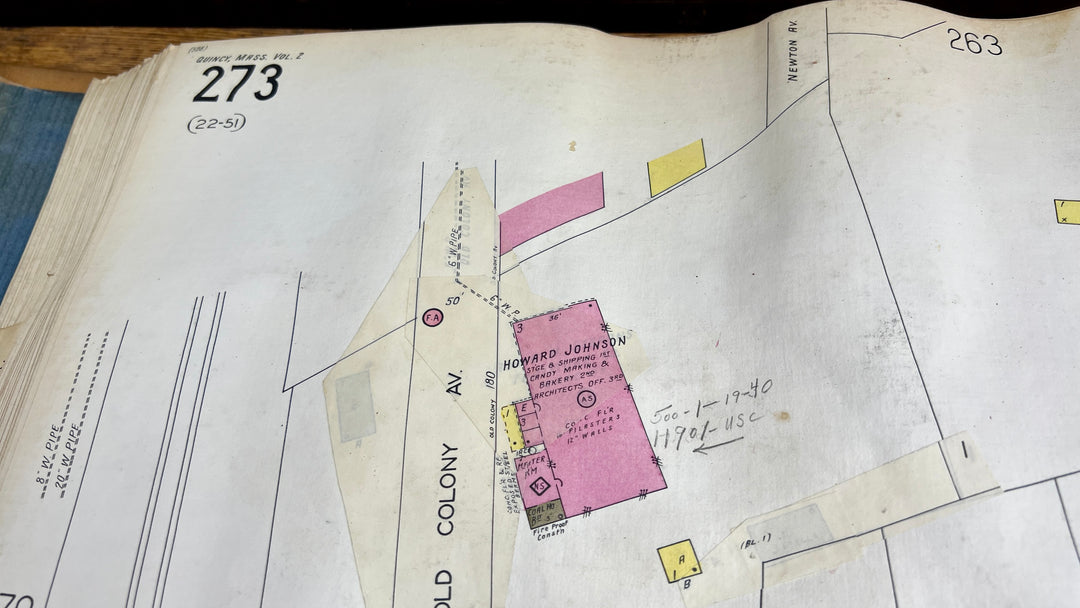 Quincy, Massachusetts Vol. 2 1930/1945 Sanborn Fire Insurance Co. Atlas