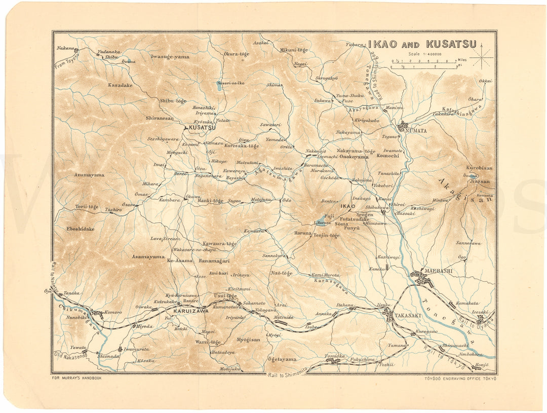 Ikaho and Kusatsu Region, Japan 1907