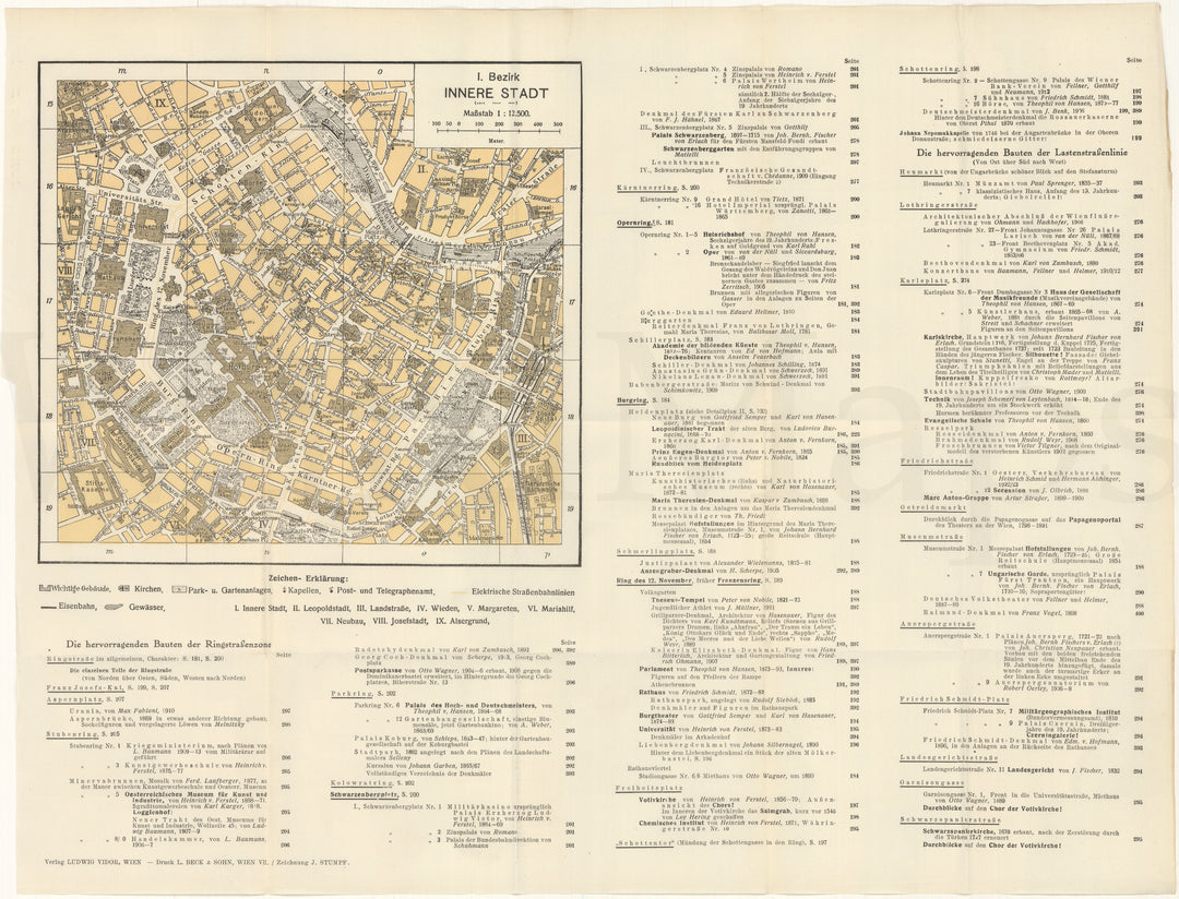 Vienna, Austria 1925: City Center