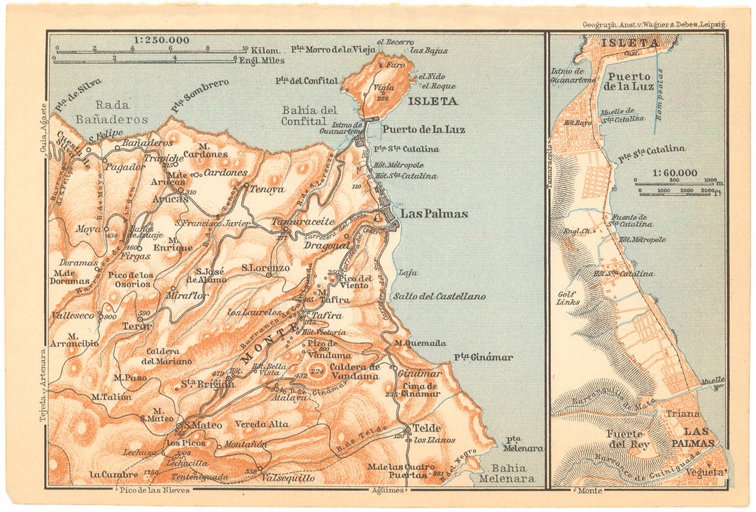 Las Palmas Region, Gran Canaria, Canary Islands, Spain 1911