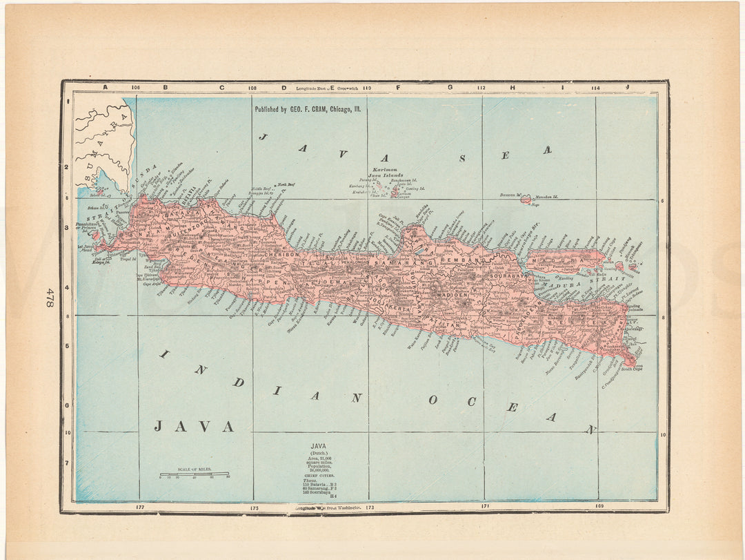 Indonesia 1903: Java