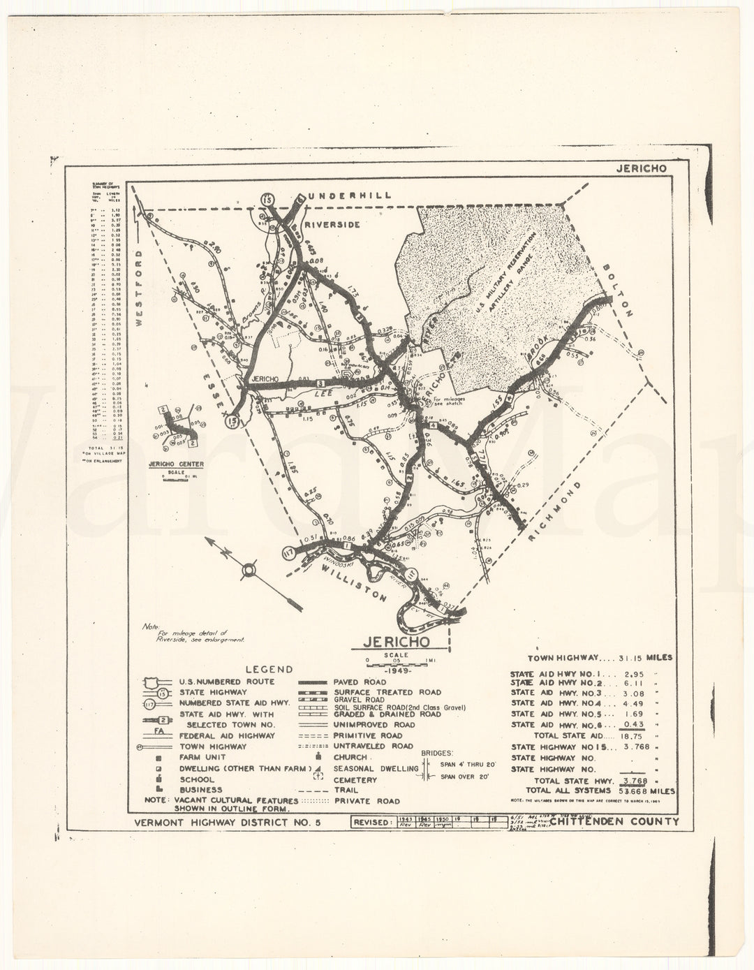 Jericho, Vermont 1969
