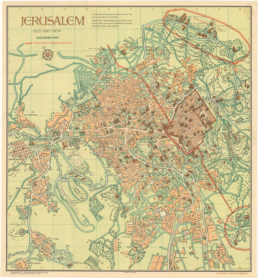 Jerusalem Old and New 1955