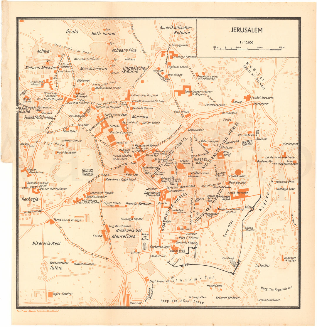 Jerusalem 1934: City Center