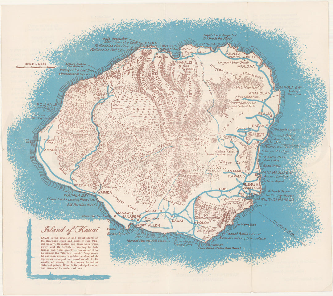 Kauai, Hawaii Mid-20th Century