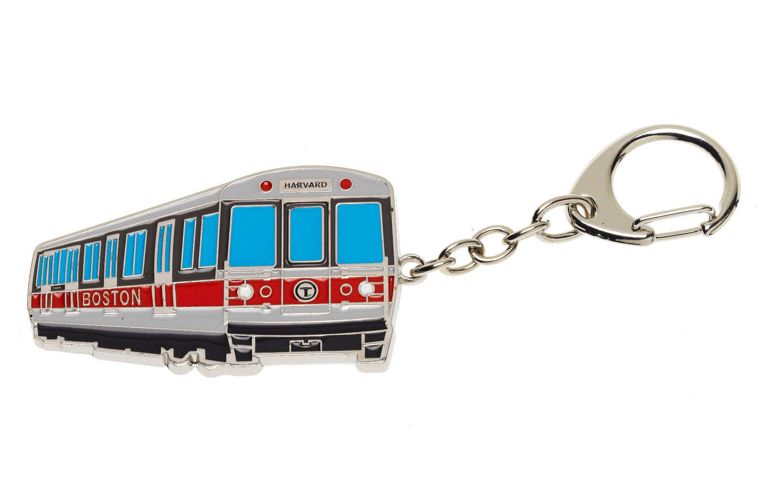 MBTA Boston Red Line Subway Car Metal Magnet