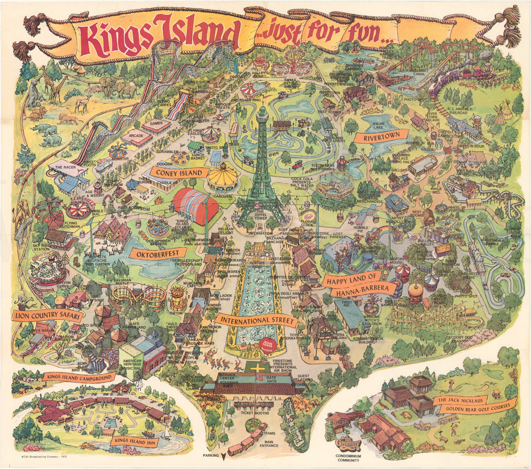 Kings Island, Mason, Ohio 1976