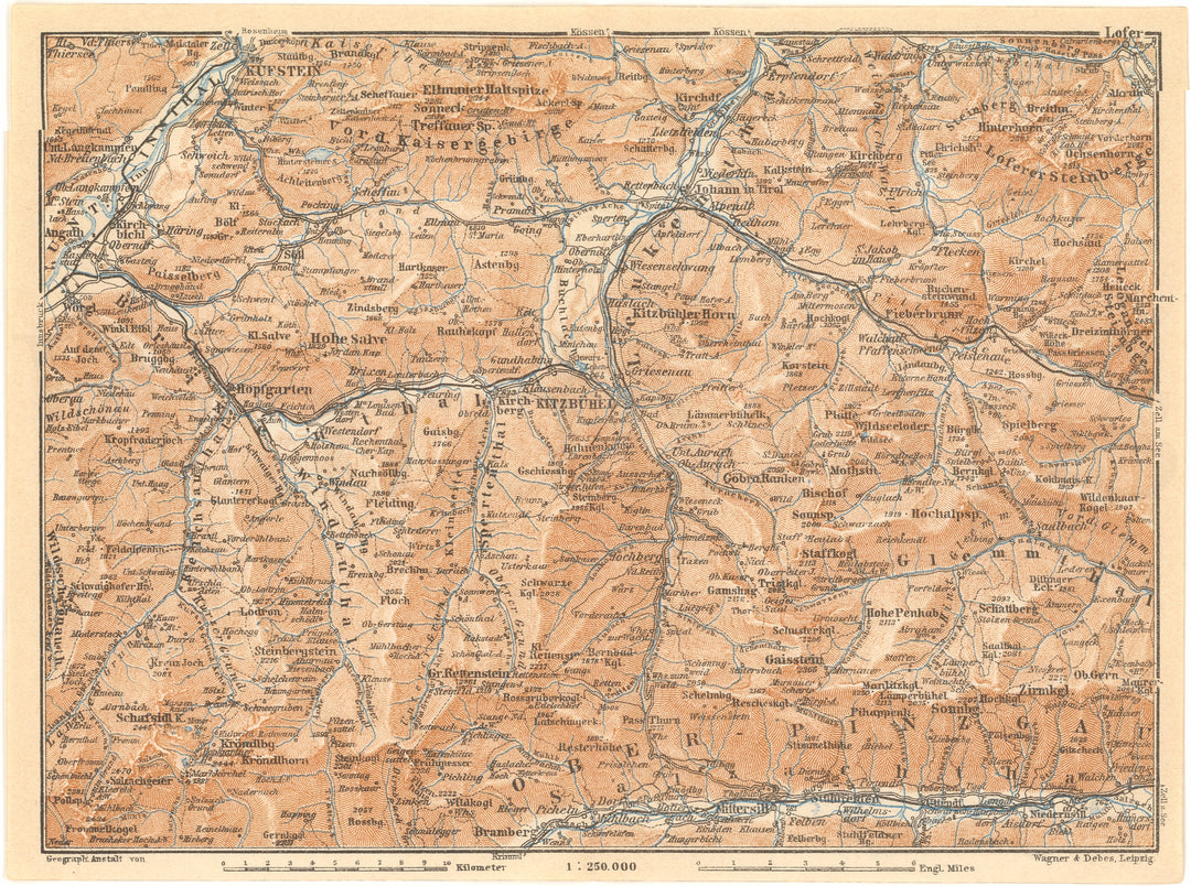 Kitzbuhel Region, Tyrol, Austria 1929