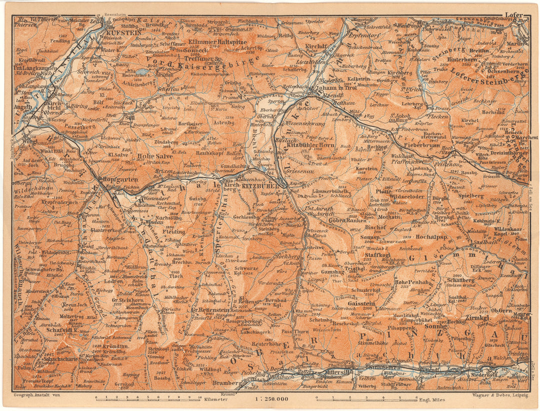 Kitzbuhel Region, Tyrol, Austria 1911