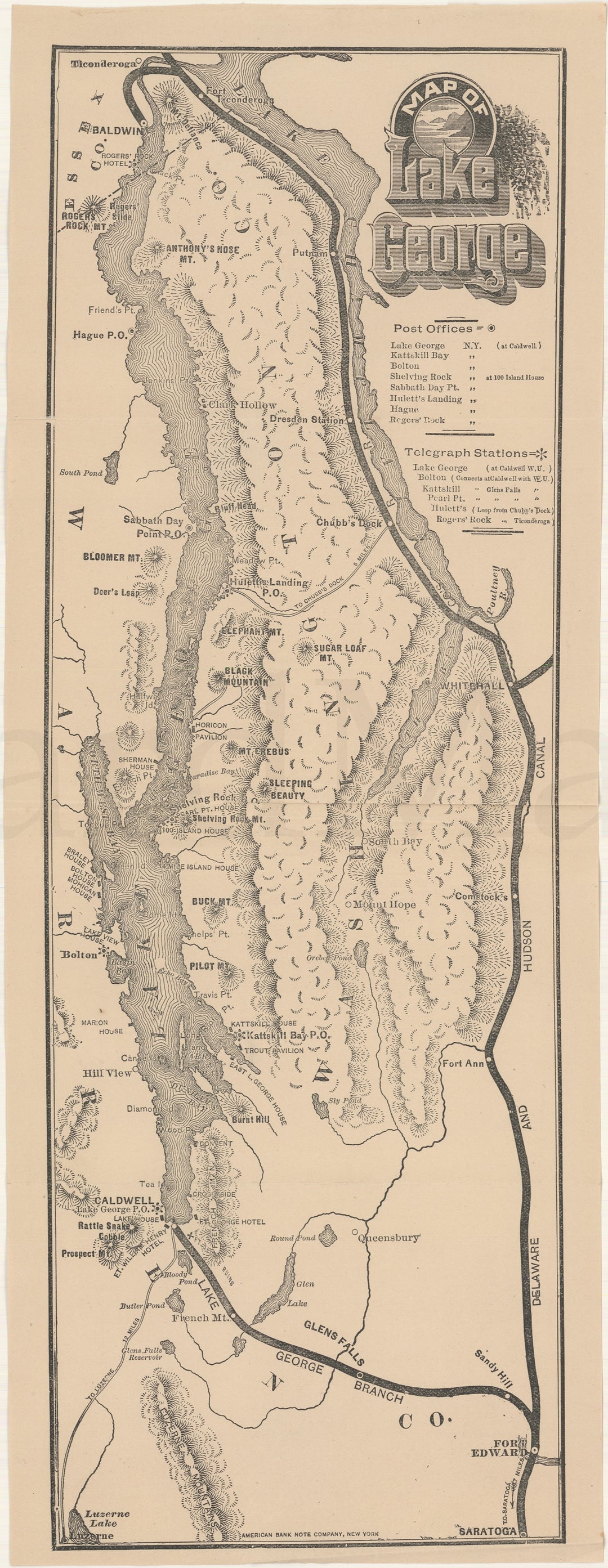 Lake George, New York 1887