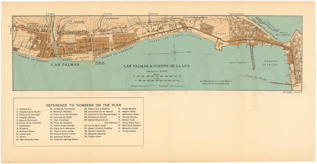 Canary Islands 1932: Las Palmas & Puerto de la Luz