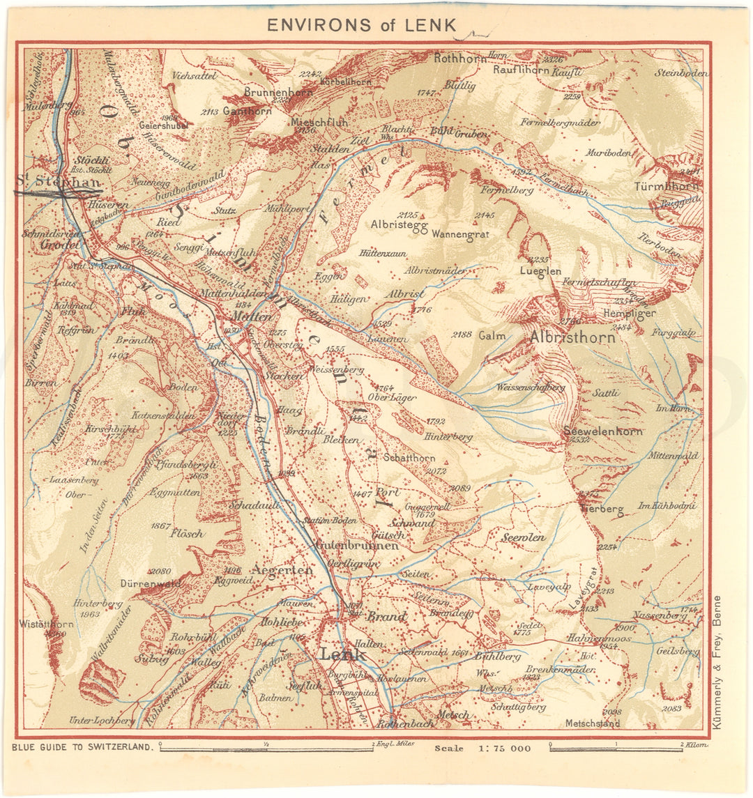 Lenk Region, Switzerland 1948