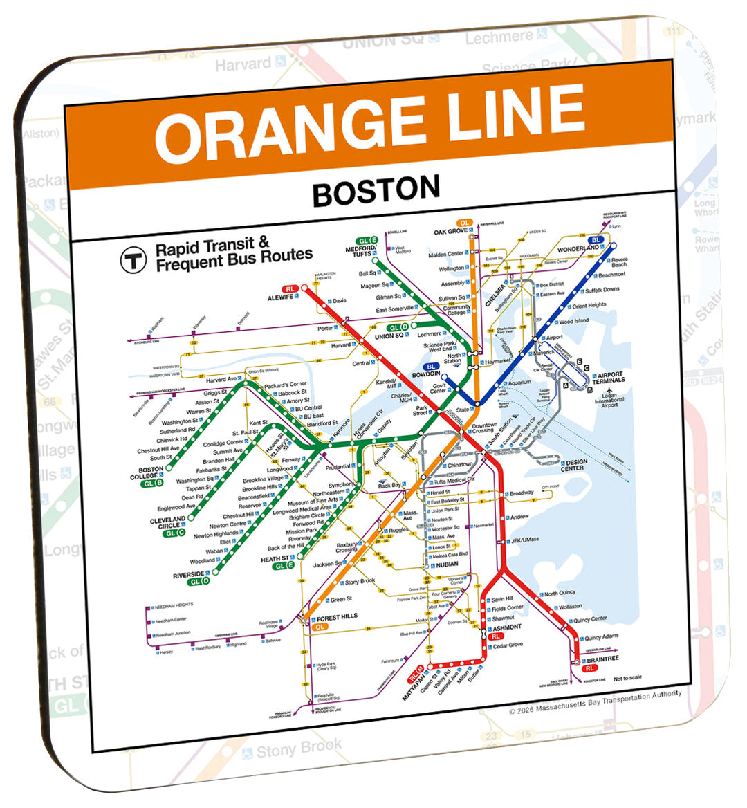 Boston MBTA Orange Line Coaster