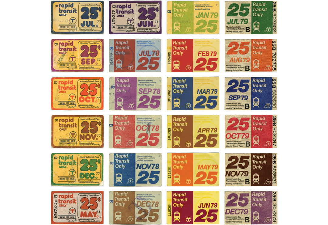 MBTA Passes of the Late 1970s