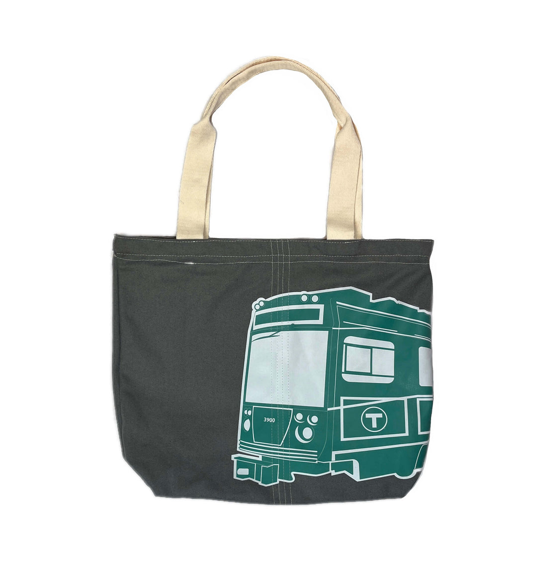 Boston MBTA Fashion Tote Bag - Green Line