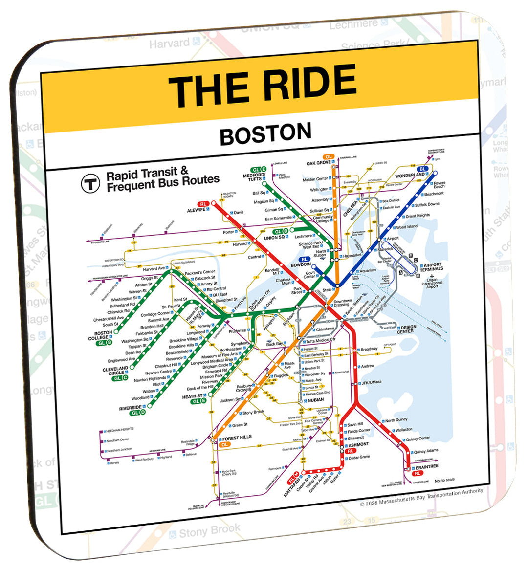 Boston MBTA The Ride Coaster