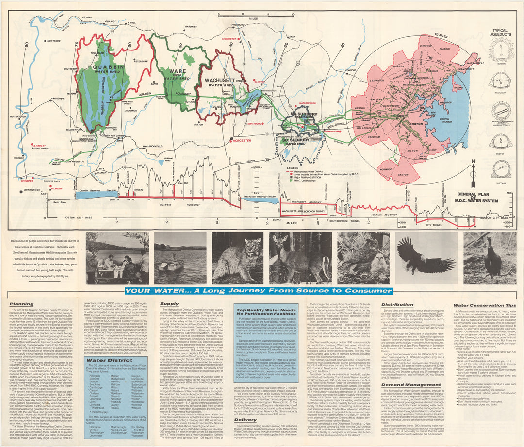 Metropolitan District Commission Water System, Massachusetts circa 1980s (Side A)