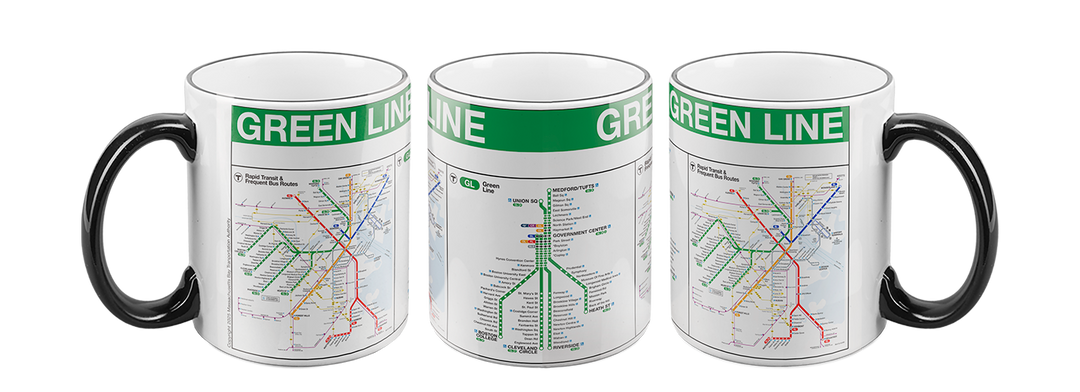 Boston MBTA GREEN LINE Mug