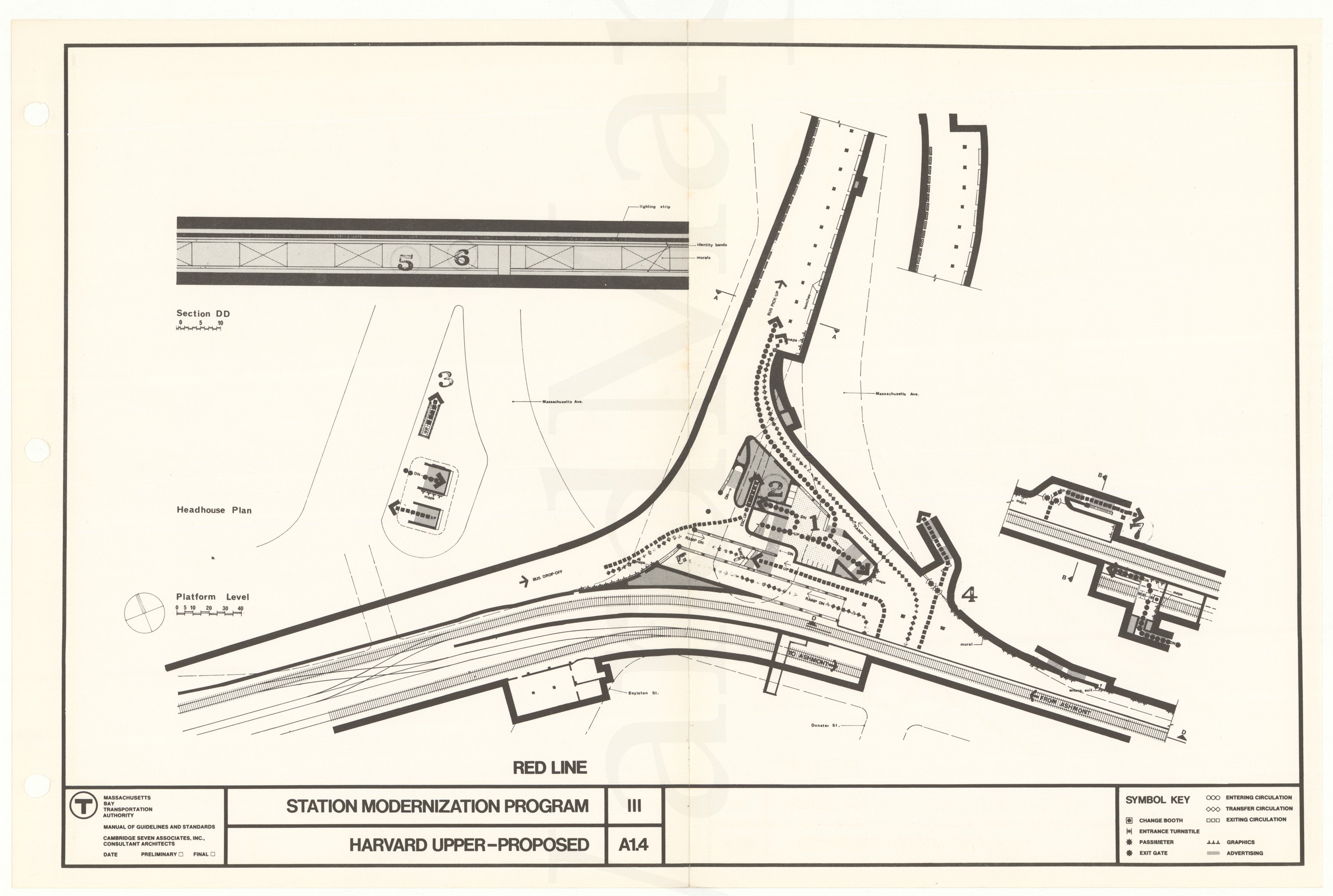 MBTA Station Modernization Program, Harvard Station (Cambridge, Massac ...