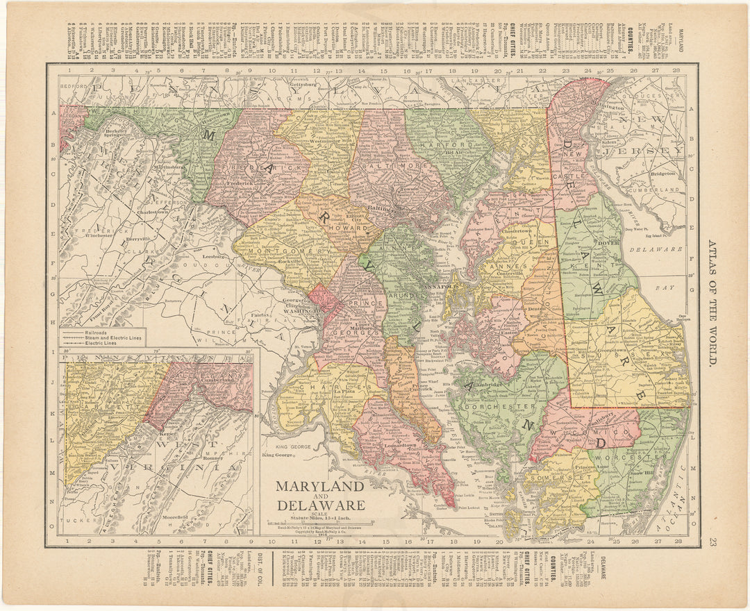 Maryland and Delaware 1916